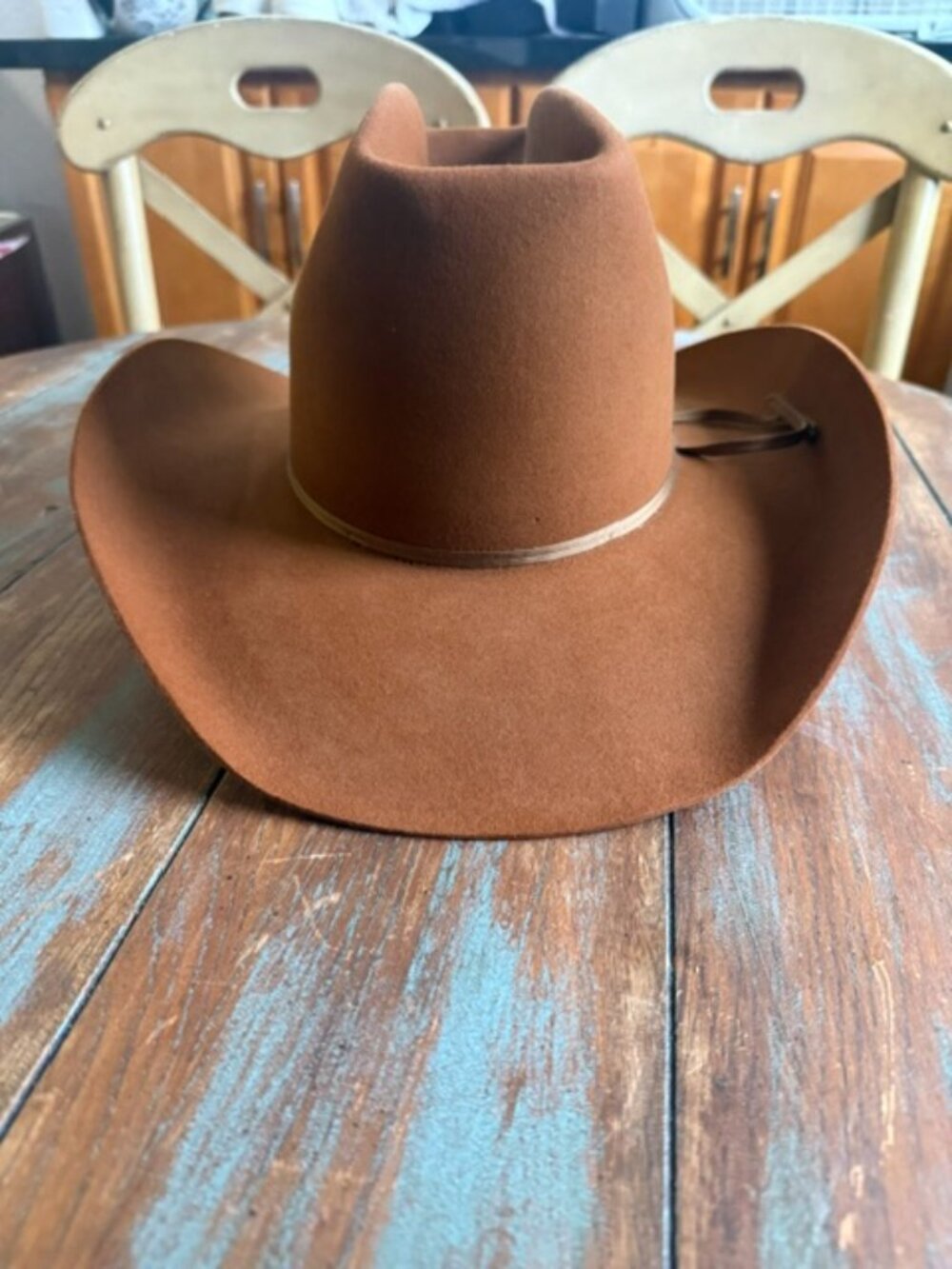 VTG Resistol Self-Conforming Fur Felt Cowboy Hat 7 1/4